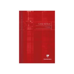 Clairefontaine - Carnet de bord enseignant (7 classes) - A4 - 48 pages - disponible dans différentes couleurs