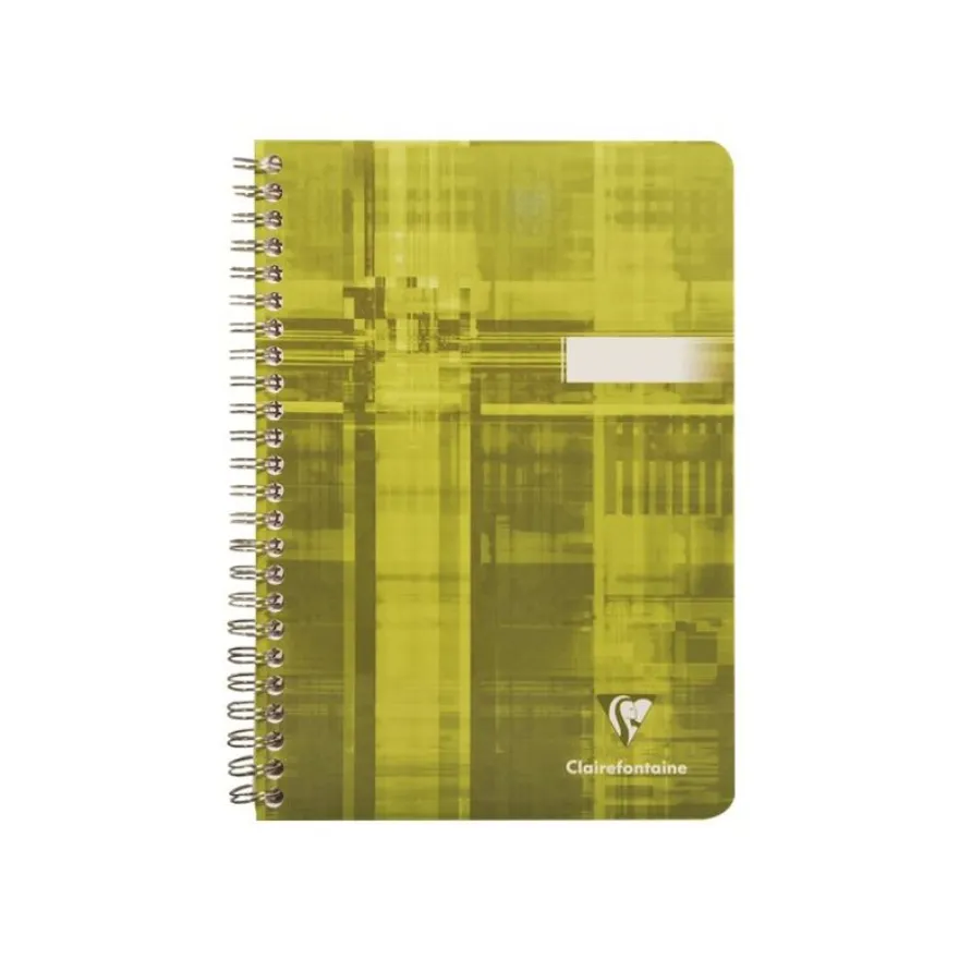 Clairefontaine - Carnet de notes à spirale - A5 - 100 pages - petits carreaux