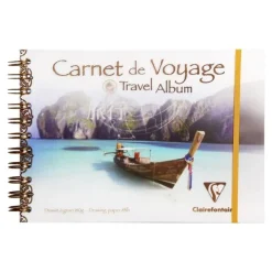 Clairefontaine - Carnet de voyage A5 - bateau