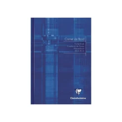 Clairefontaine - Carnet de bord enseignant - A5 - 40 pages - disponible dans différentes couleurs