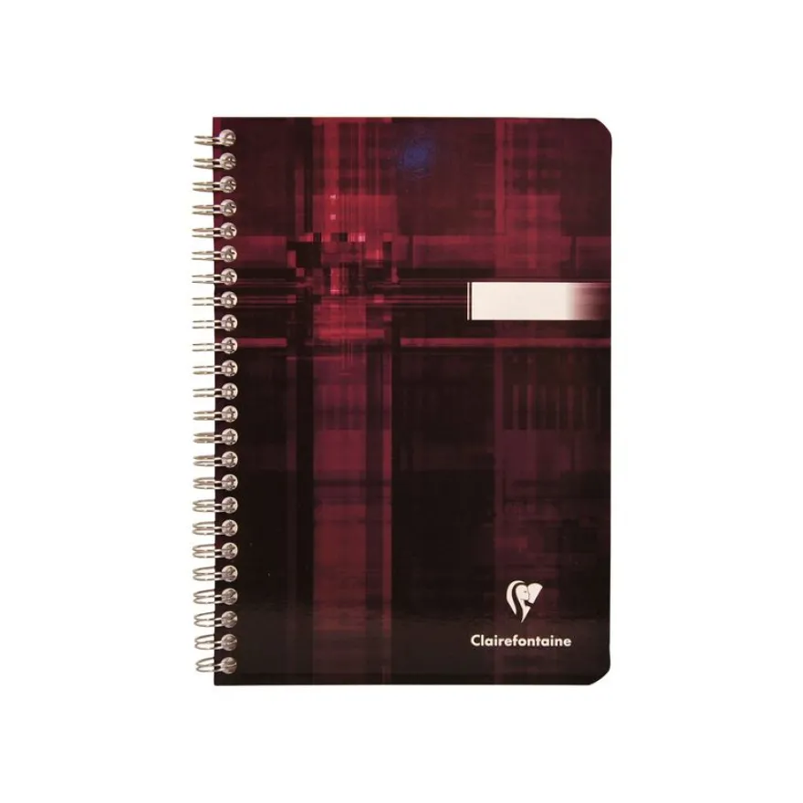 Clairefontaine - Carnet de notes à spirale - A5 - 180 pages - petits carreaux