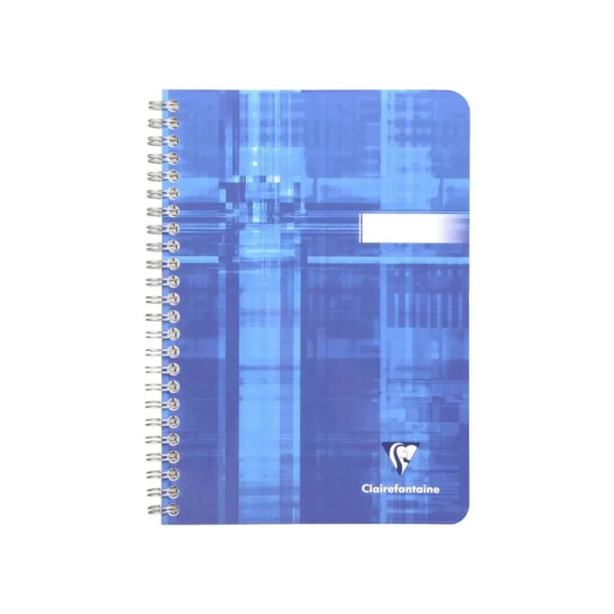 Clairefontaine - Carnet de notes à spirale - A5 - 180 pages - petits carreaux
