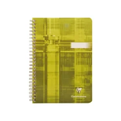 Clairefontaine - Carnet de notes à spirale - A5 - 180 pages - petits carreaux