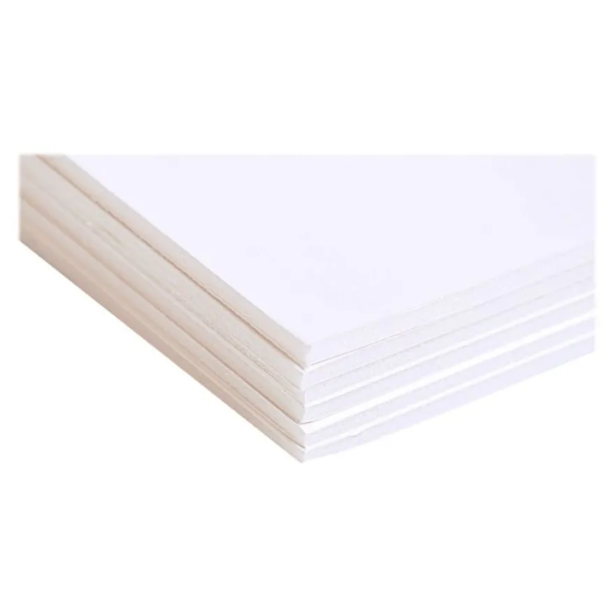 Clairefontaine - Carton mousse - 6 feuilles de 50 x 65 cm - 3 mm - blanc