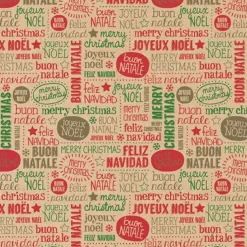 Clairefontaine - Papier cadeau - 70 cm x 2 m - 60 g/m² - différents motifs Noël