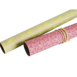 Clairefontaine - Papier cadeau kraft - 70 cm x 2 m - 70 g/m² - motif néon