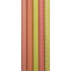 Clairefontaine - Papier cadeau kraft - 70 cm x 2 m - 70 g/m² - motif néon
