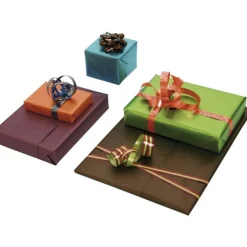 Clairefontaine - Papier cadeau kraft irisé - 70 cm x 3 m - 70 g/m²
