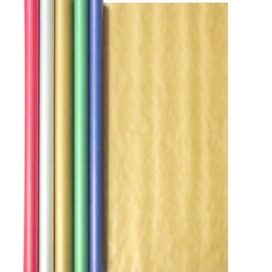 Clairefontaine - Papier cadeau uni - 70 cm x 2 m - disponible dans différentes couleurs