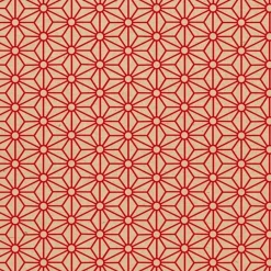 Clairefontaine - Papier cadeau kraft - 70 cm x 50 m - 70 g/m² - motif losanges rouges