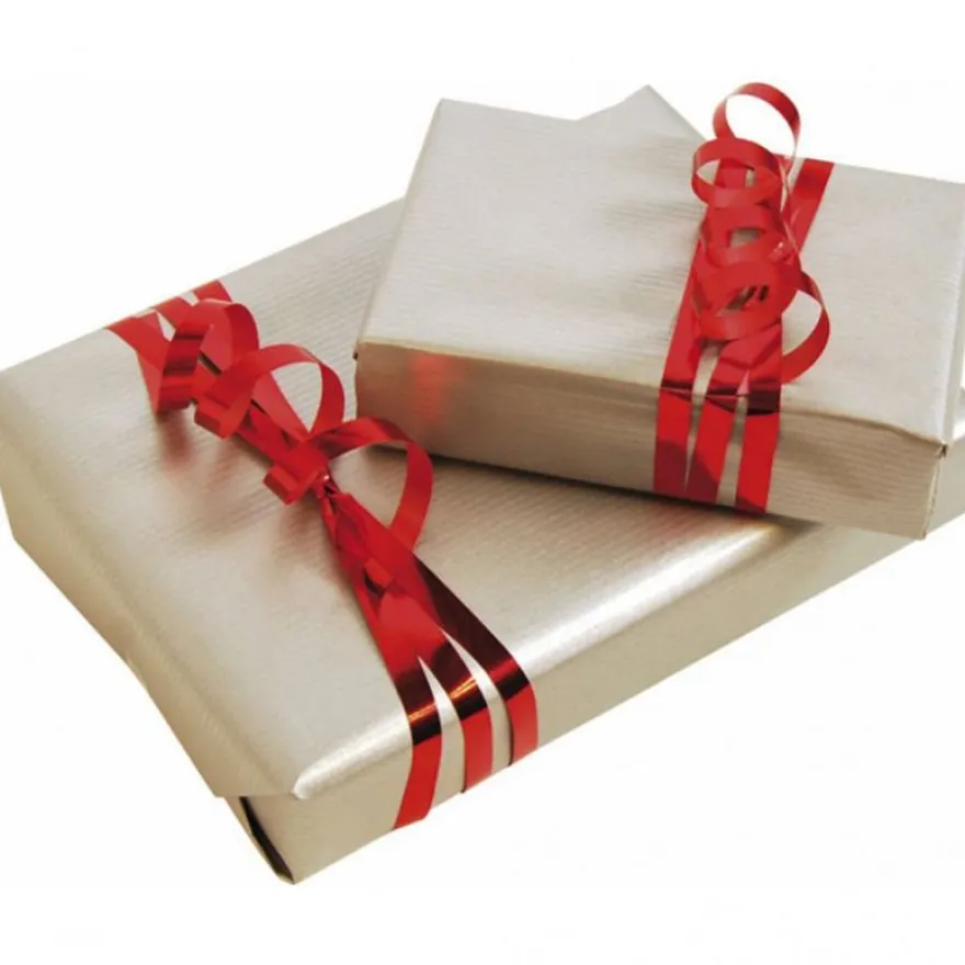 Clairefontaine - Papier cadeau kraft - 70 cm x 3 m - 60 g/m² - argent
