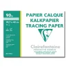 Clairefontaine - Pochette papier à dessin calque - 10 feuilles - A3 - 90G