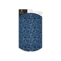 Clairefontaine - Pochette cadeau - 30 x 10 x 40 cm - arabesques bleu