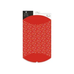Clairefontaine - Pochette cadeau - 30 x 40 cm - cœurs - rouge