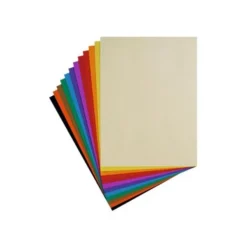 Clairefontaine - Pochette papier à dessin - 12 feuilles - 24 x 32 cm - 160 gr - couleurs vives