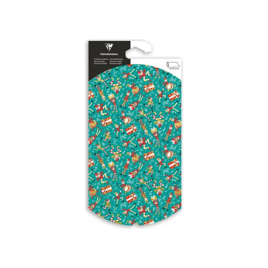 Clairefontaine - Pochette cadeau LUTINS - 16 x 22 cm