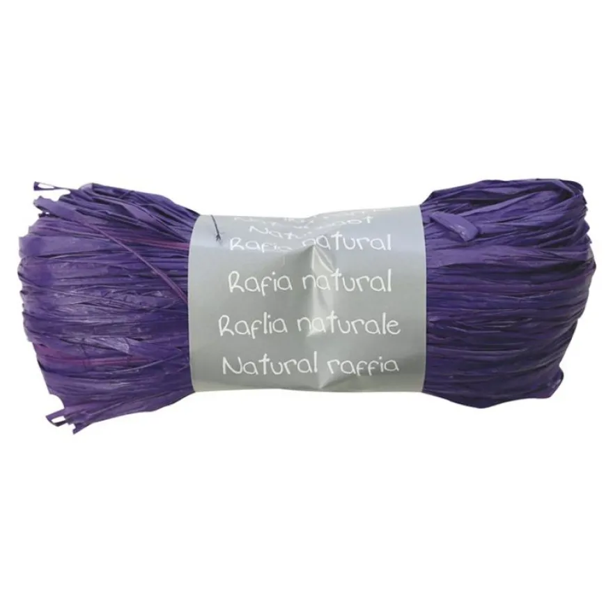 Clairefontaine - Raphia naturel - 150 cm - lie-de-vin