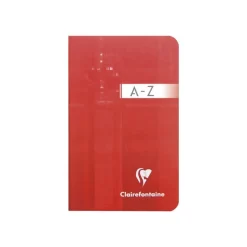 Clairefontaine - Répertoire 9 x 14 cm - 96 pages - petits carreaux (5x5 mm) - disponible dans différentes couleurs