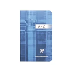 Clairefontaine - Répertoire 9 x 14 cm - 96 pages - petits carreaux (5x5 mm) - disponible dans différentes couleurs