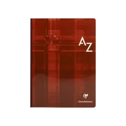 Clairefontaine - Répertoire broché A4 (21x29,7 cm) - 192 pages - petits carreaux (5x5 mm) - disponible dans différentes couleurs