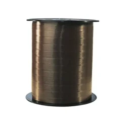 Clairefontaine - Ruban d'emballage cadeau - 0.7 cm x 500 m - chocolat - polypropylène