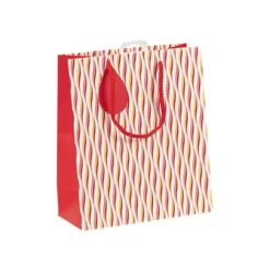 Clairefontaine - Sac cadeau - romance rouge - 21,5 cm x 10,2 cm x 25,3 cm