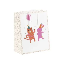 Clairefontaine - Sac cadeau - good vibes orange/rose - 26,5 cm x 14 cm x 33 cm