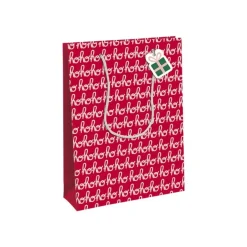 Clairefontaine - Sac cadeau - ho ho ho rouge - 26,5 cm x 14 cm x 33 cm