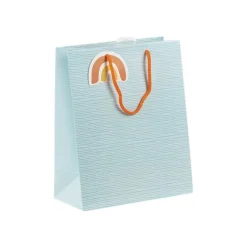 Clairefontaine - Sac cadeau - welcome bleu clair - 26,5 cm x 14 cm x 33 cm