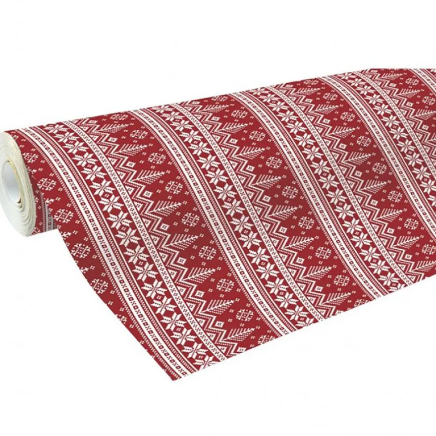 Clairefontaine Alliance - Papier cadeau - 70 cm x 50 m - 60 g/m² - motif sapins scandinaves