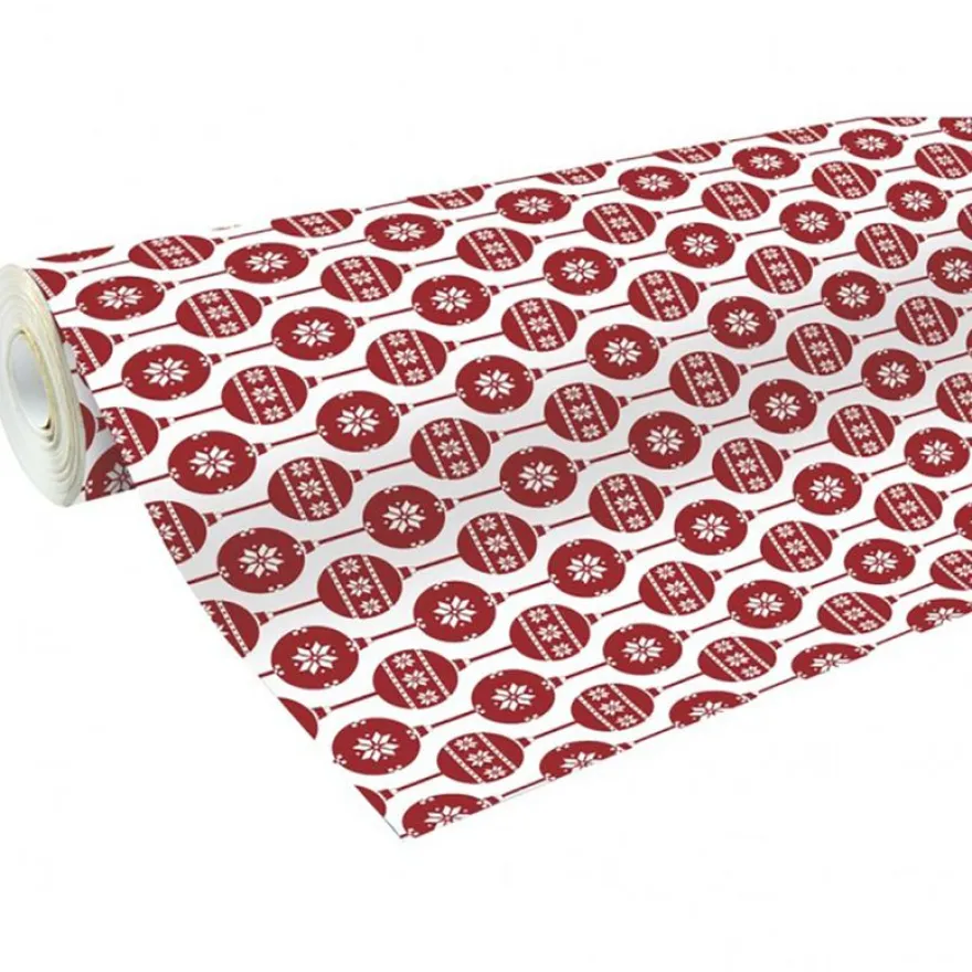 Clairefontaine Alliance - Papier cadeau - 70 cm x 50 m - 60 g/m² - motif boules scandinaves