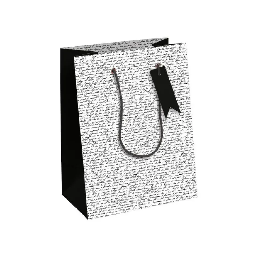 Clairefontaine Beaudelaire - Sac cadeau moyen 21,5 x 10,2 x 25,3 cm
