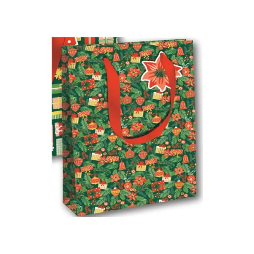 Clairefontaine Christmas Sweet Christmas S2 - Sac cadeau - 26.5 cm x 14 cm x 33 cm