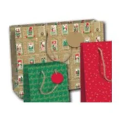 Clairefontaine Christmas Esprit De Noel S6 - Sac cadeau - 37.3 cm x 11.8 cm x 27.5 cm