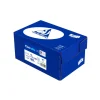 Clairefontaine Clairalfa - 250 Enveloppes DL 110 x 220 mm - 90 gr - fenêtre 35x100 mm - blanc - bande adhésive