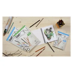 Clairefontaine Cray'On - papier à dessin - A4 - 50 feuilles