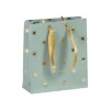 Clairefontaine Dans les bois - Sac cadeau small - 12 cm x 4,5 cm x 13,5 cm - vert