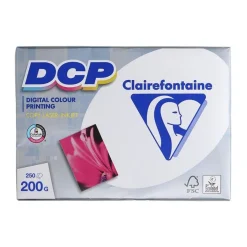 Clairefontaine DCP - Papier ultra blanc - A3 (297 x 420 mm) - 200 g/m² - Ramette de 250 feuilles