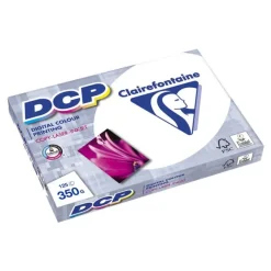 Clairefontaine DCP - Papier ultra blanc - A4 (210 x 297 mm) - 350 g/m² - Ramette de 125 feuilles