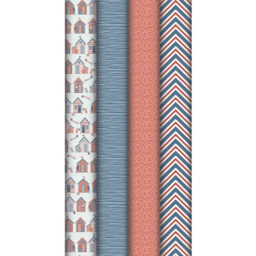 Clairefontaine Dieppe - Papier cadeau - 70 cm x 2 m - 80 g/m² - différents motifs disponibles