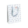 Clairefontaine Empreintes - Sac cadeau large - 26,5 cm x 14 cm x 33 cm