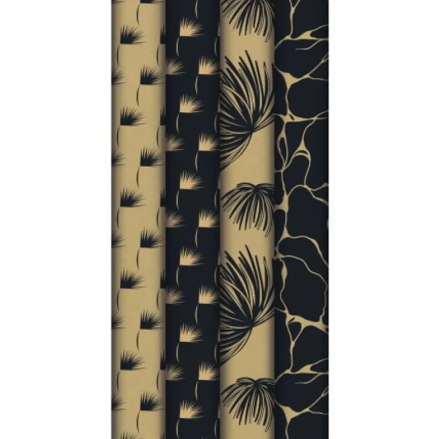 Clairefontaine Essentiel - Papier cadeau kraft - 70 cm x 2 m - 70 g/m² - différents motifs disponibles