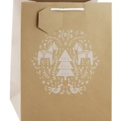 Clairefontaine Eurowrap - Sac cadeau - 26,5 cm x 14 cm x 33 cm - dalécarlie