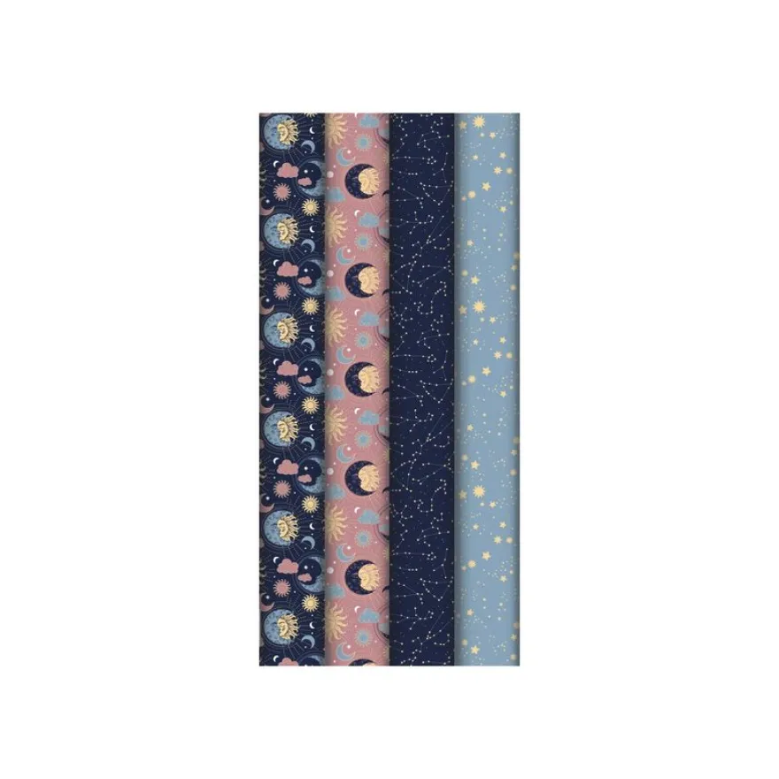 Clairefontaine Excellia - Emballage cadeau - 70 cm x 2 m - 80 g/m² - astral - 30 rouleau(x)