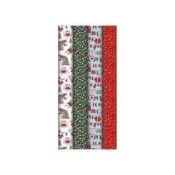 Clairefontaine Excellia Christmas Small Santa - Papier cadeau - 70 cm x 2 m - disponible en différents thèmes/designs
