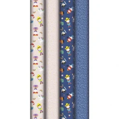 Clairefontaine Excellia Everyday - Papier cadeau - 70 cm x 2 m - héros de mon enfance - différents modèles disponibles