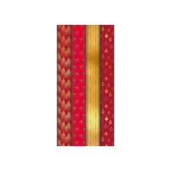 Clairefontaine Excellia Scintillant - Emballage cadeau - 70 cm x 2 m - 80 g/m² - Noël - papier