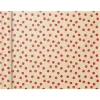 Clairefontaine Excellia Tiny Rolls - Papier cadeau pois fond ivoire - 35 cm x 5 m - 80 g/m²