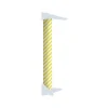 Clairefontaine Excellia Tiny Rolls - Papier cadeau rayures jaune - 35 cm x 5 m - 80 g/m²