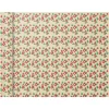 Clairefontaine Excellia Tiny Rolls - Papier cadeau fleurs rouges - 35 cm x 5 m - 80 g/m²